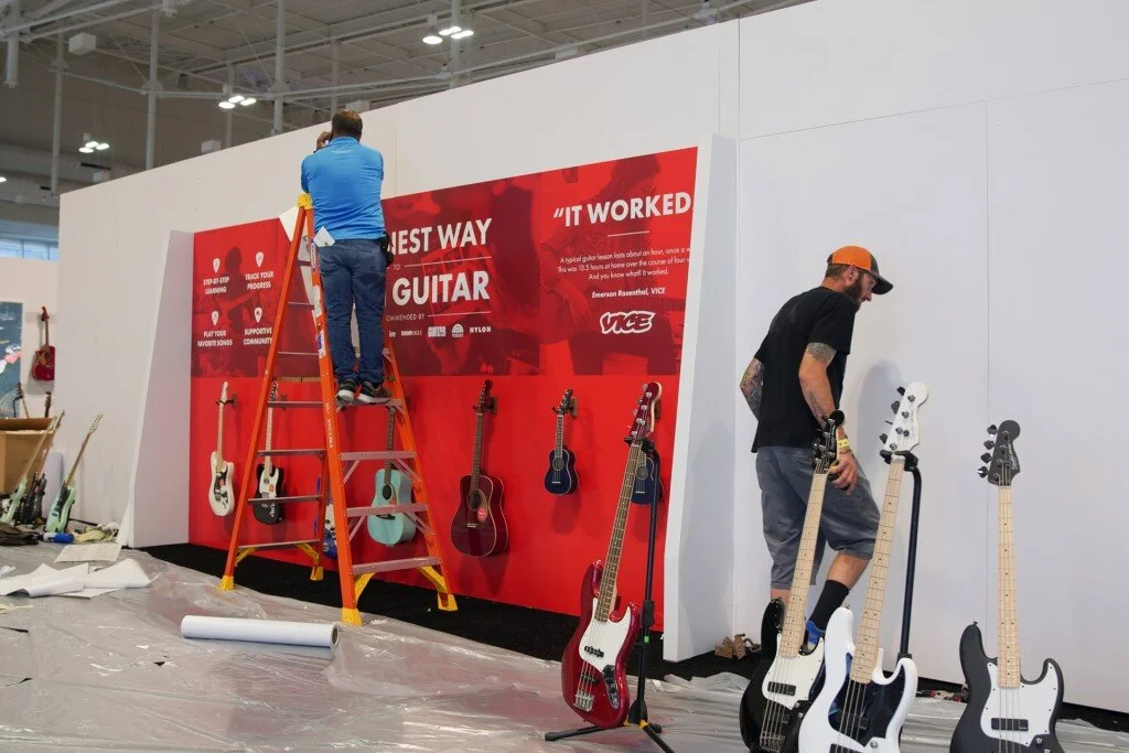 Summer NAMM booth