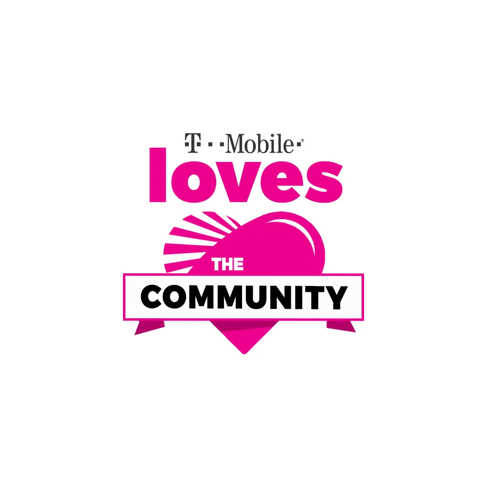 T-Mobile 'Loves' community campaign graphic