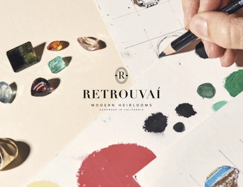 Retrouvai line sheet lookbook
