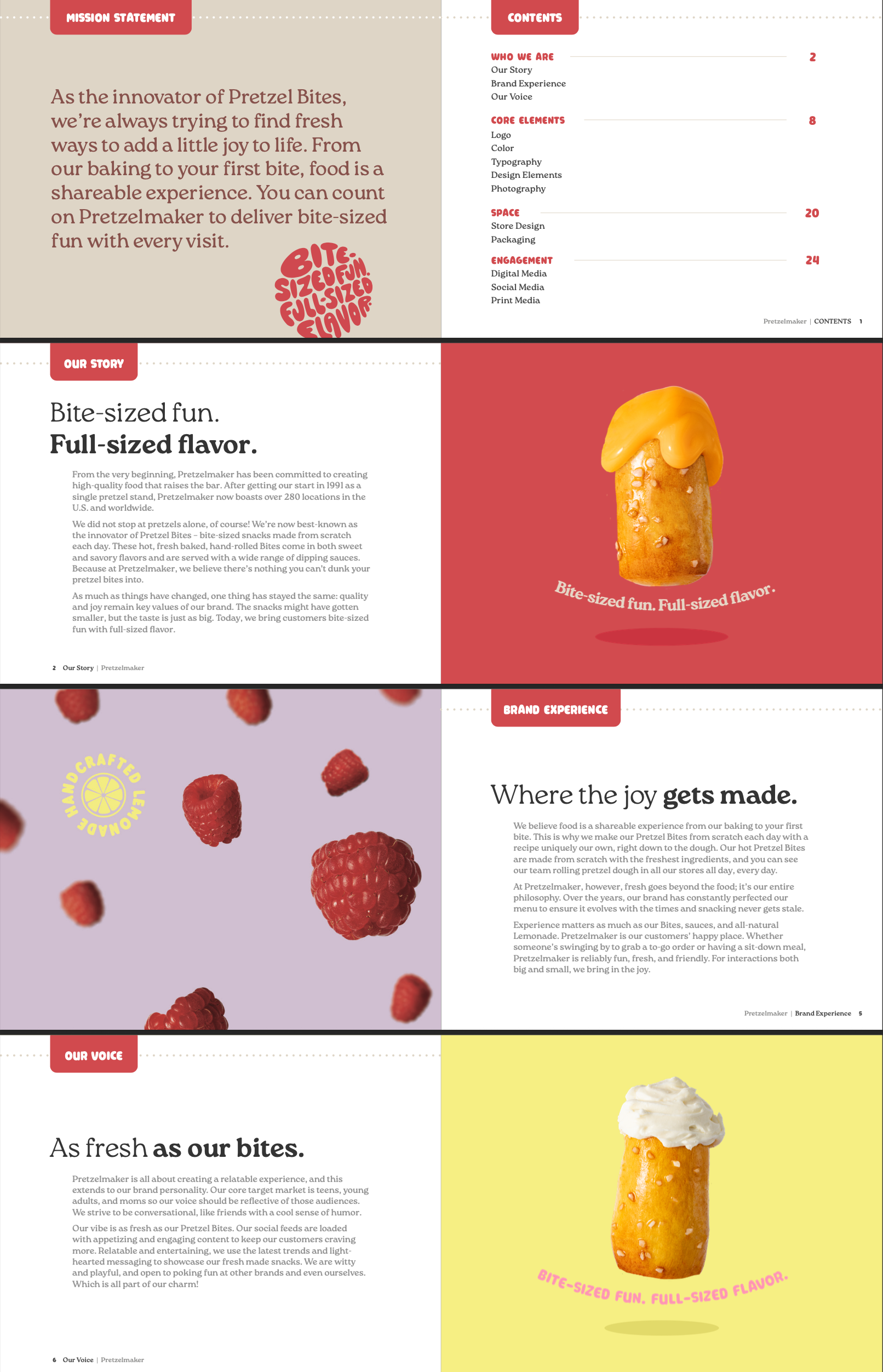 Branding identity work