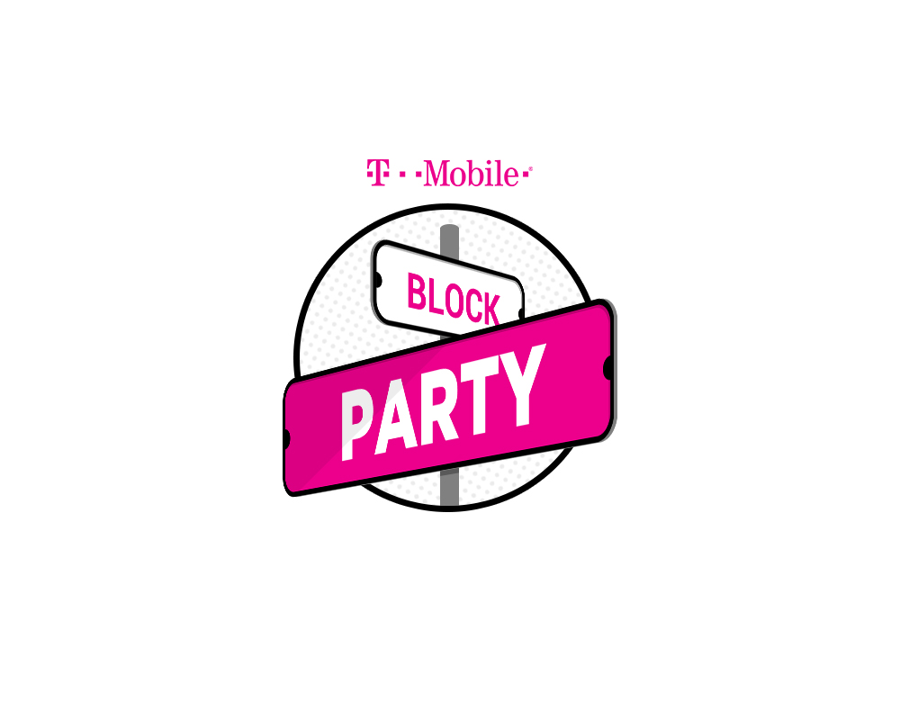 T-Mobile Block Party event graphic