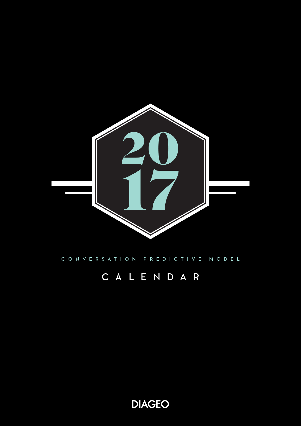 Diageo 2017 Conversation Predictive Model calendar cover