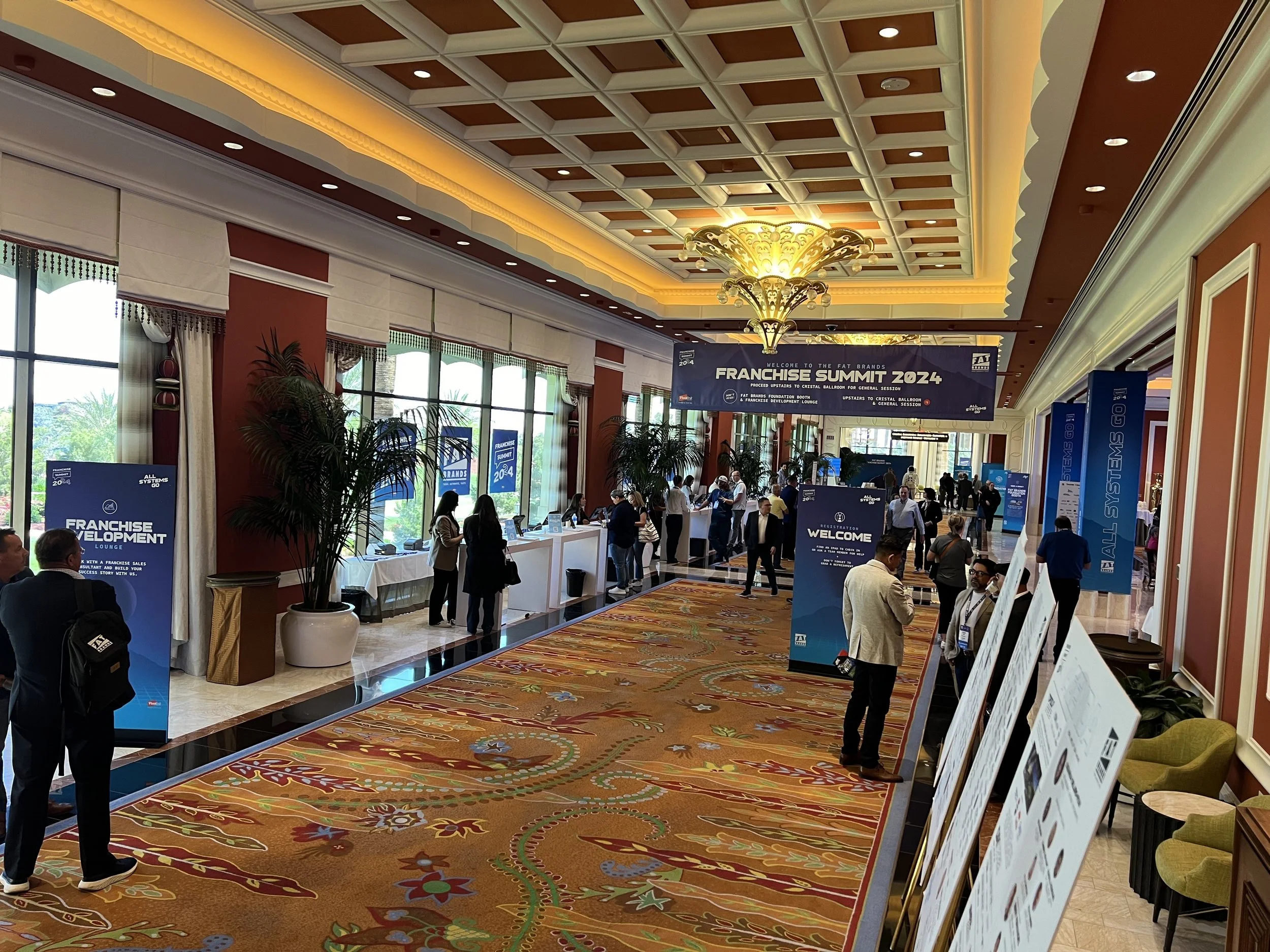 Summit venue interior
