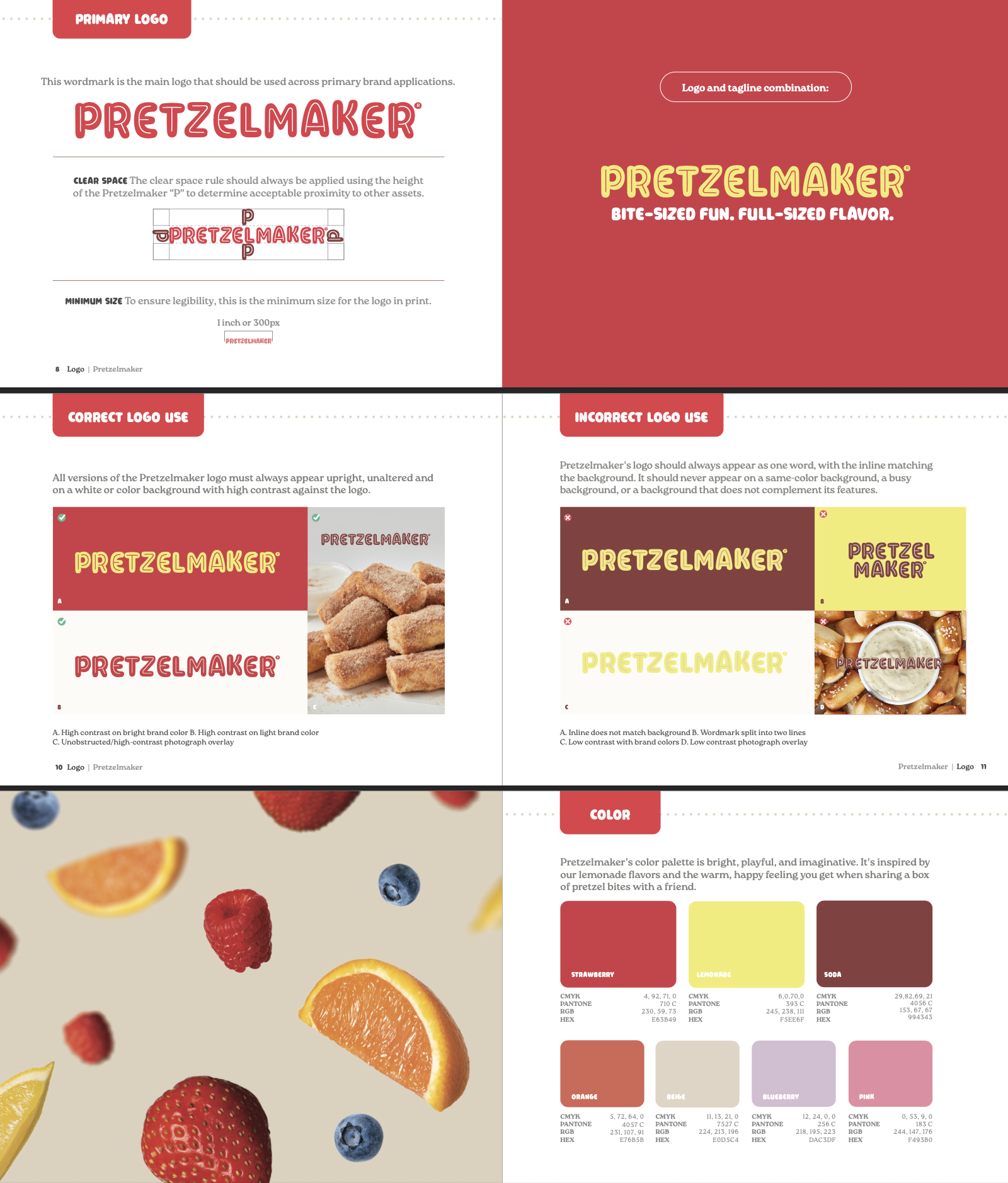 Branding identity work