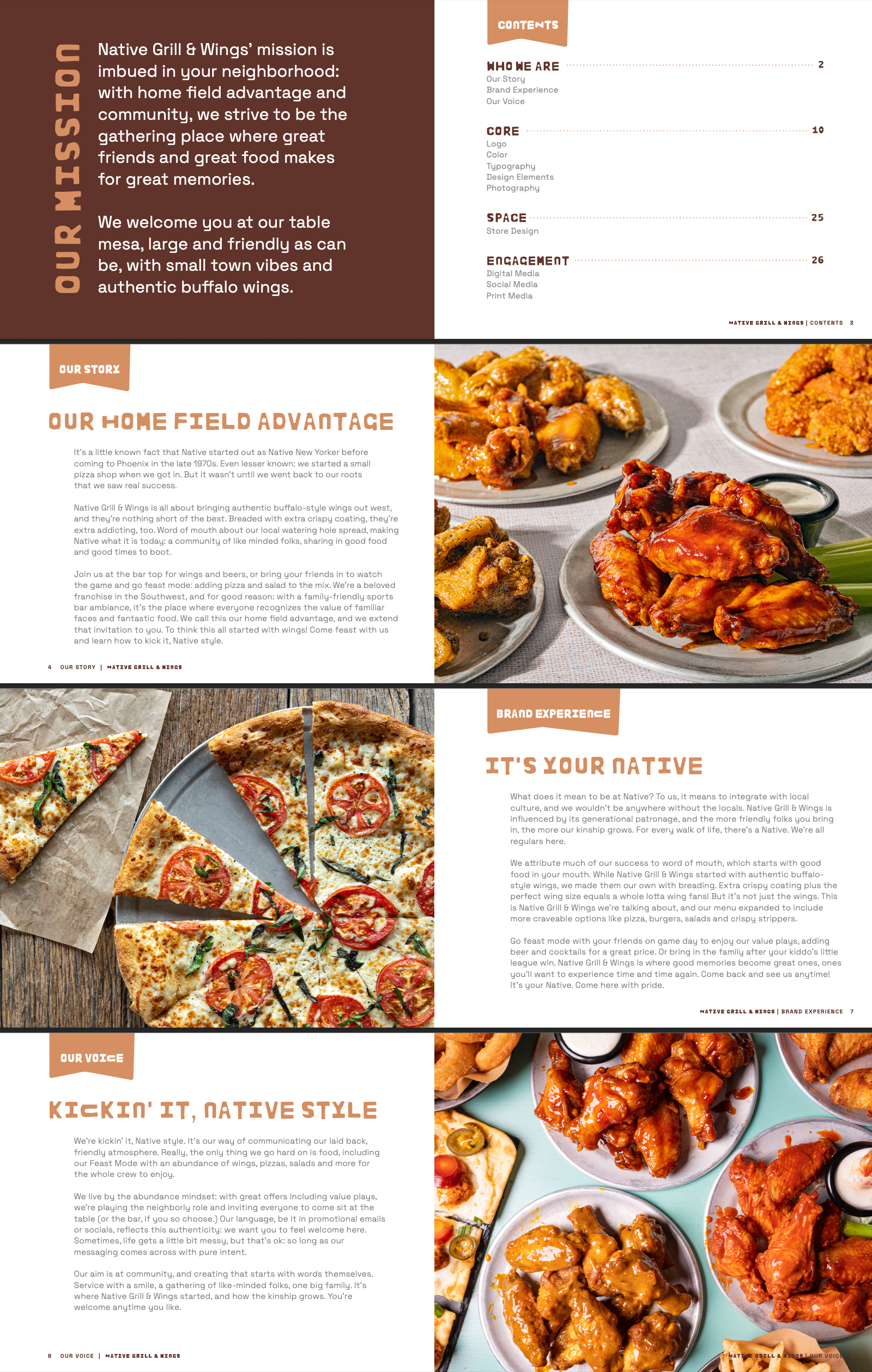 Branding identity work