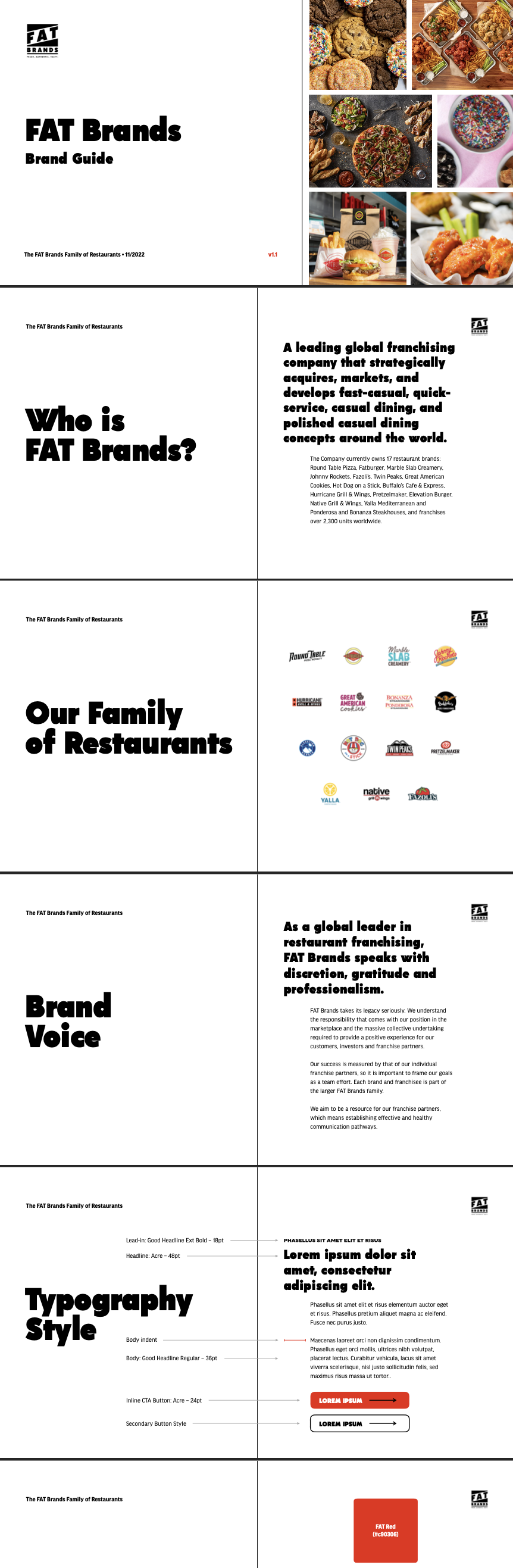Branding identity work