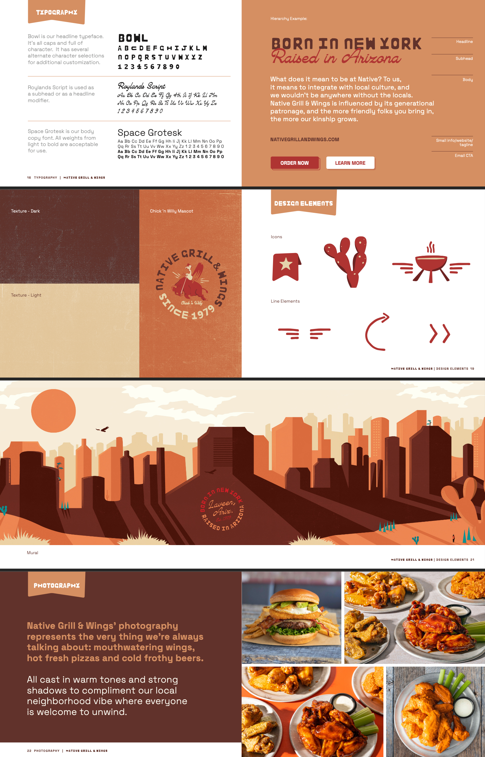Branding identity work